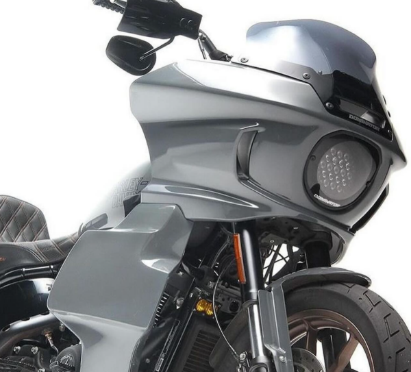 DOMINATOR HEADLIGHT TRIM AND LENS COVER FOR FXLRST FAIRING - Image 2
