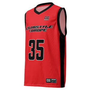 CSE Red Basketball Jersey
