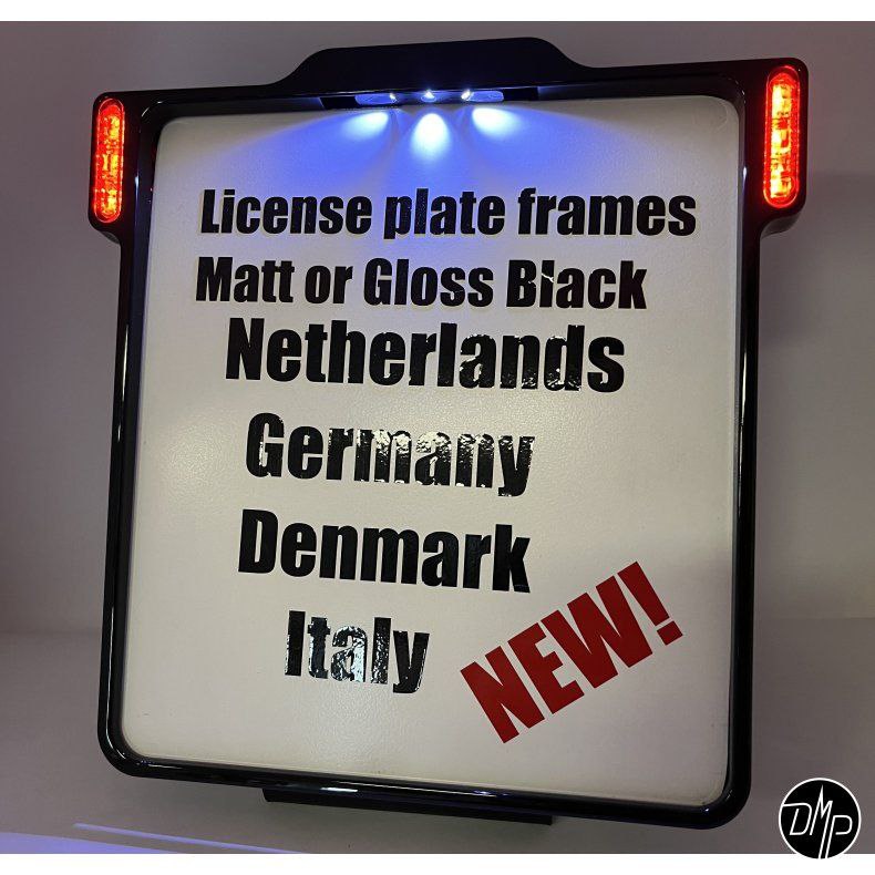DMP Motorcycle License Plate Holder - Image 7