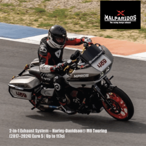 Malparidos 2:1 Exhaust System Touring M8