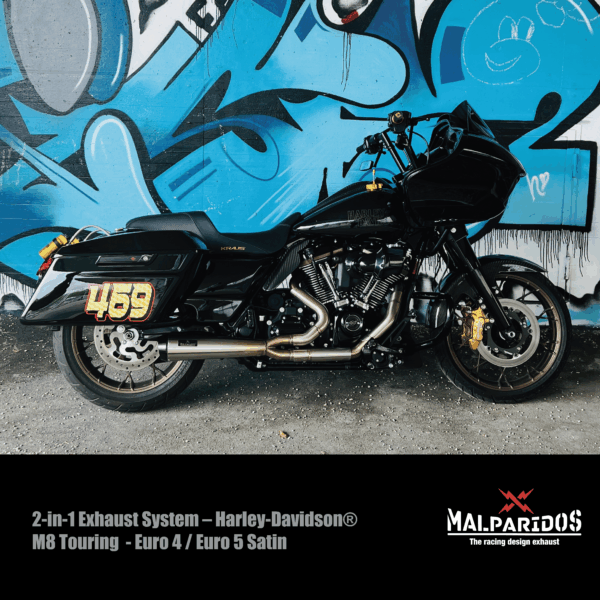 Malparidos 2:1 Exhaust System Touring M8 - Image 8