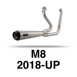 Malparidos 2:1 Exhaust System Softail M8