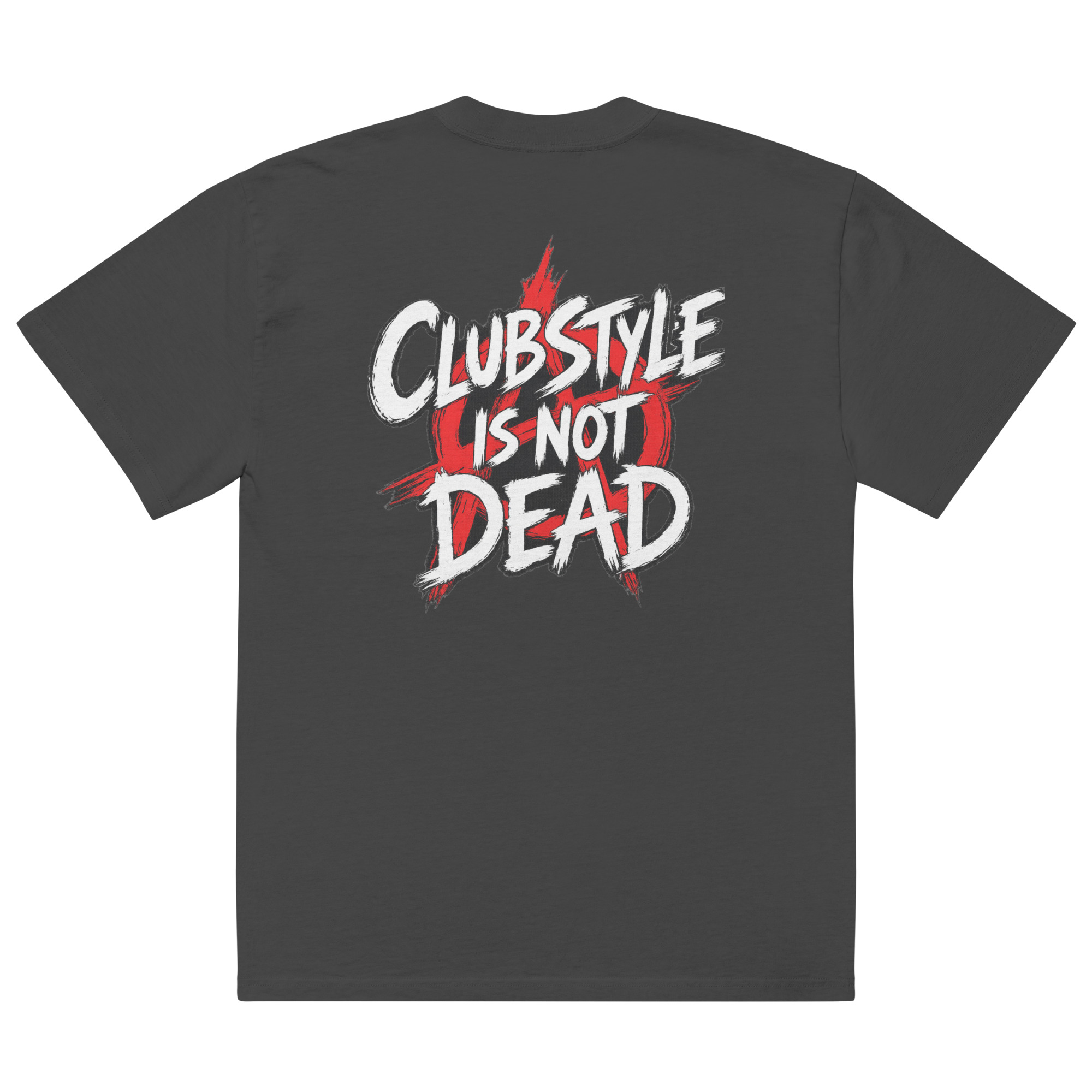 Clubstyle is not Dead! Oversized faded t-shirt - Image 2
